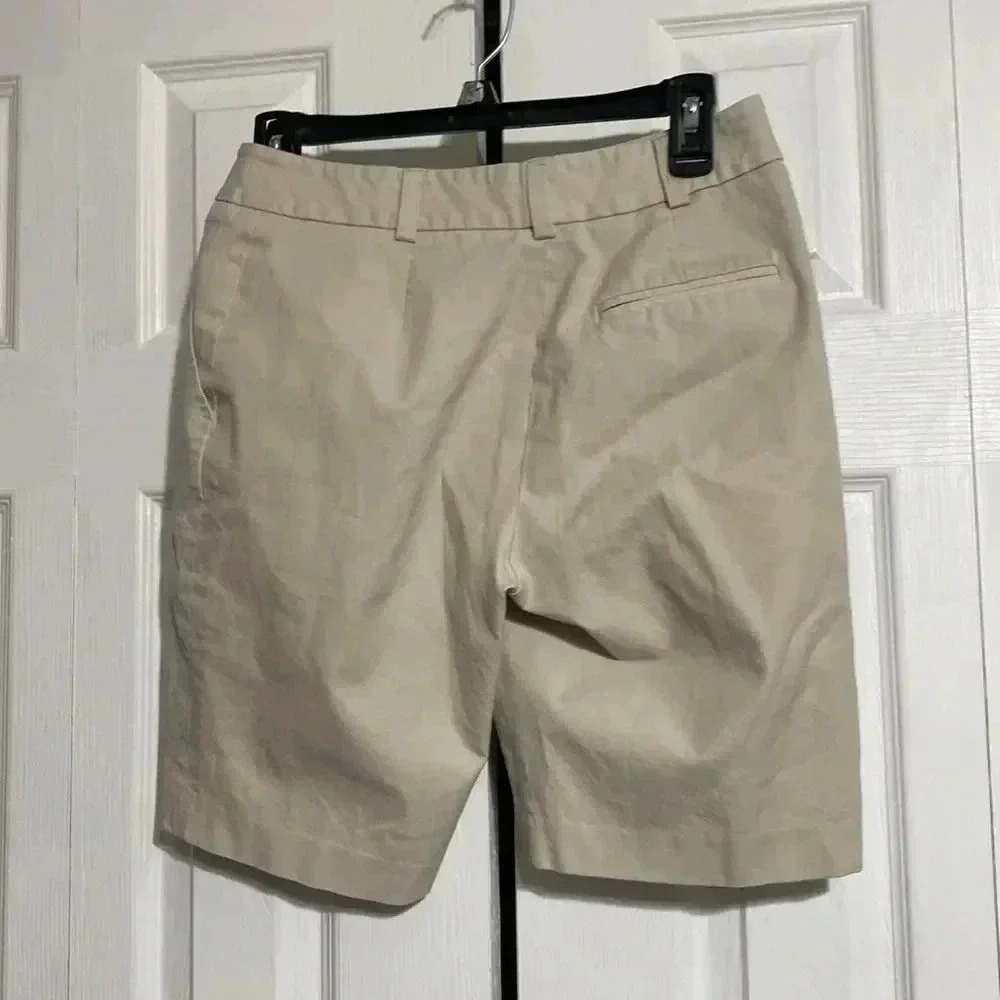 J McLaughlin khaki tan active wear casual shorts size 0 - Picture 6 of 9